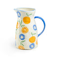 Orange Bloom Pitcher