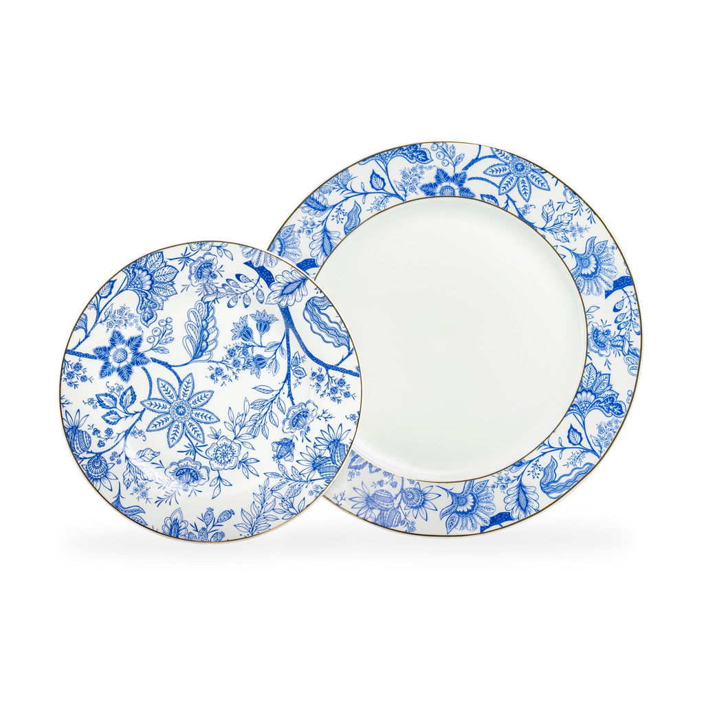 Blue Blossom Fine Porcelain Dessert/Dinner Plate
