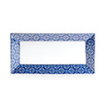12.25" Blue Diamond Fine Porcelain Serving Tray