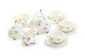 Summer Garden Elephant Fine Porcelain Tea Set