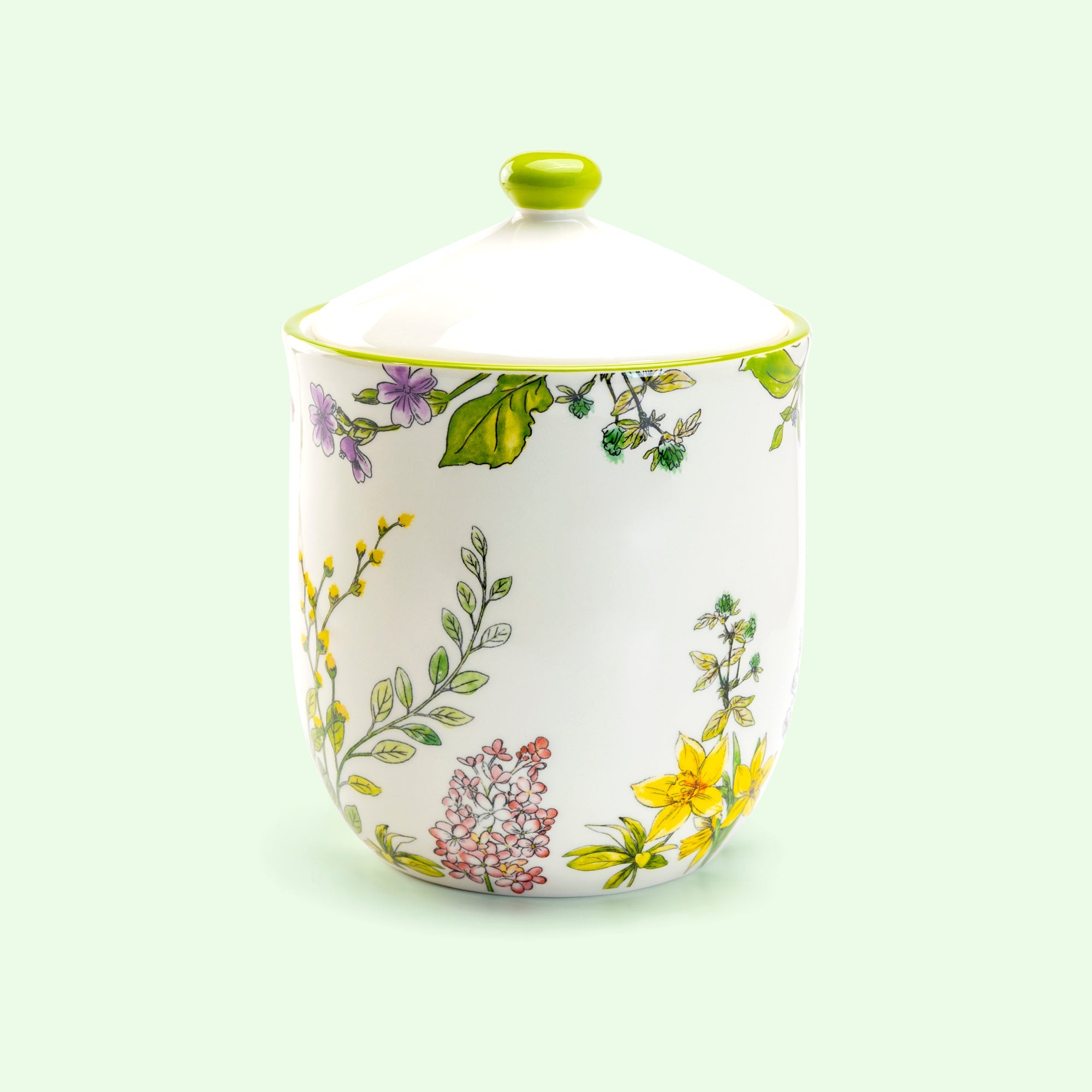 Spring Garden Bunny Canisters