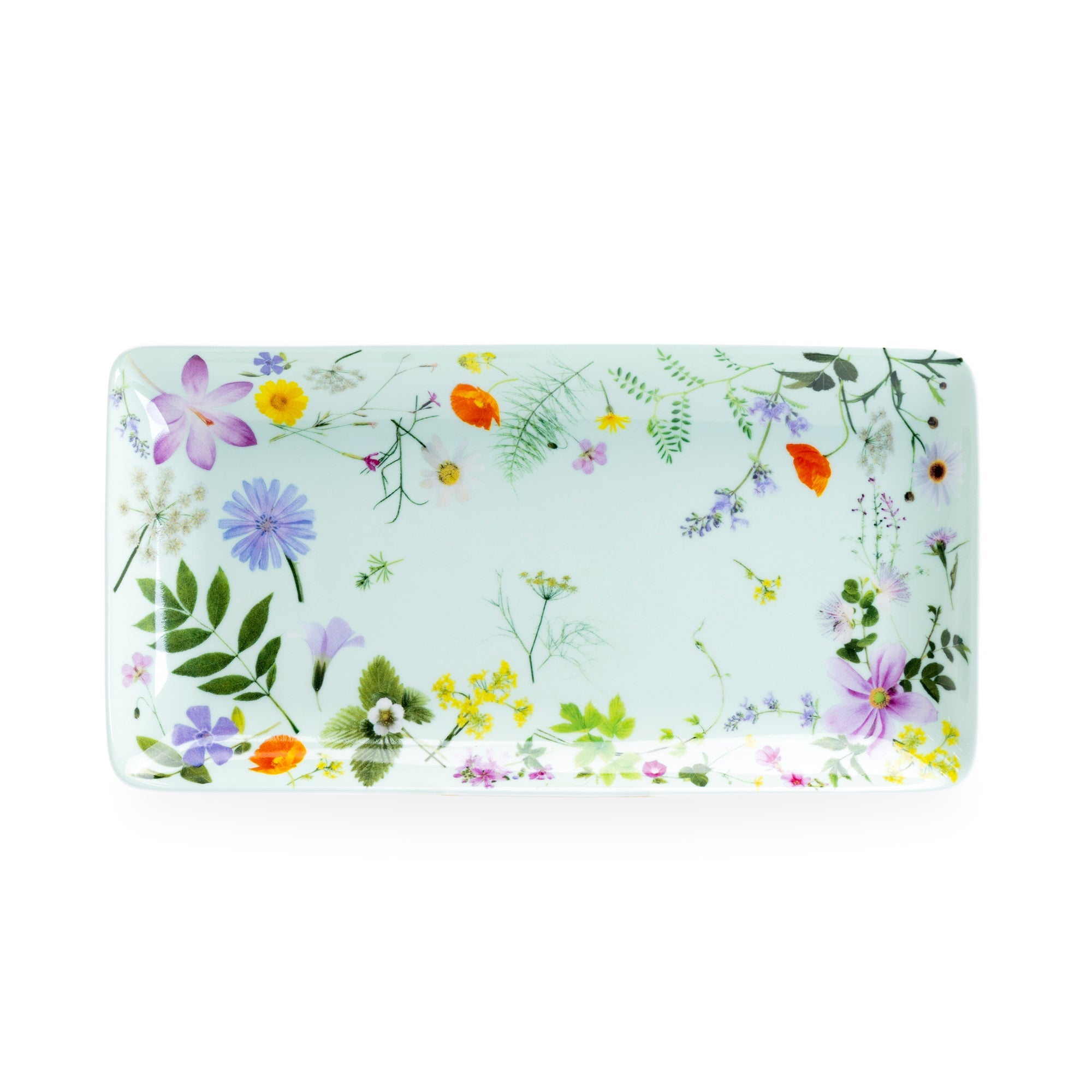 10" Summer Meadow Bone China Serving Tray