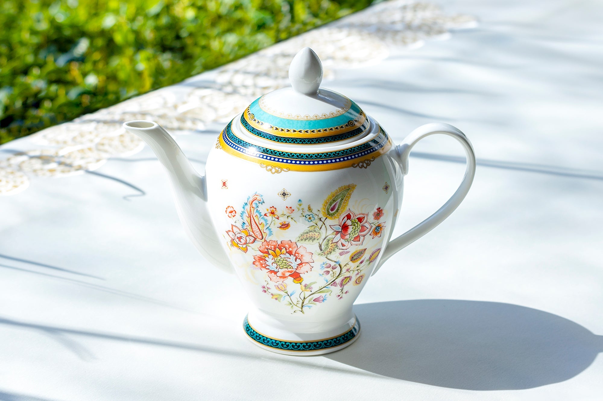 Emperor's Garden Fine Porcelain Tea Set