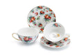 Eye of Newt Floral Tea Cup and Saucer