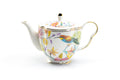 Spring Flowers with Hummingbird Fine Porcelain Teapot - CLEARANCE