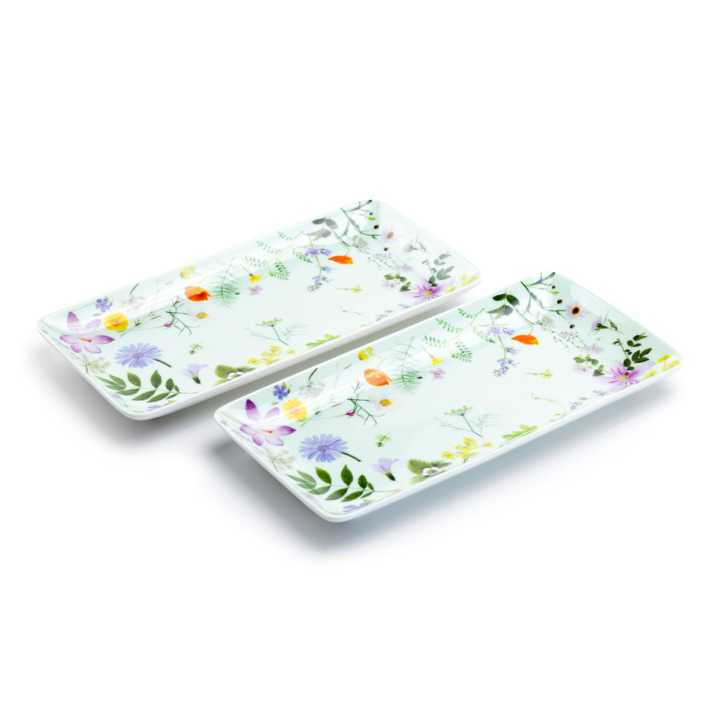 10" Summer Meadow Bone China Serving Tray