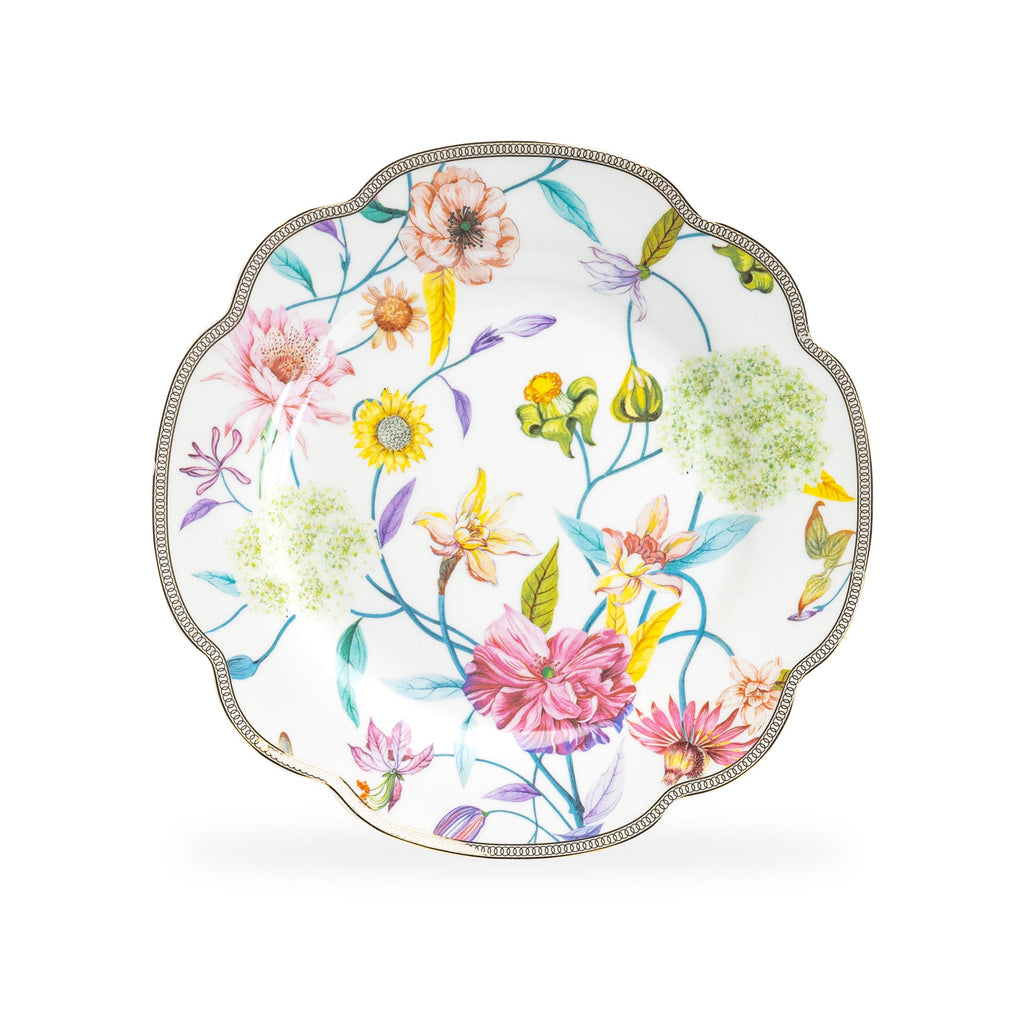 Spring Flowers Fine Porcelain Dessert/Dinner Plate