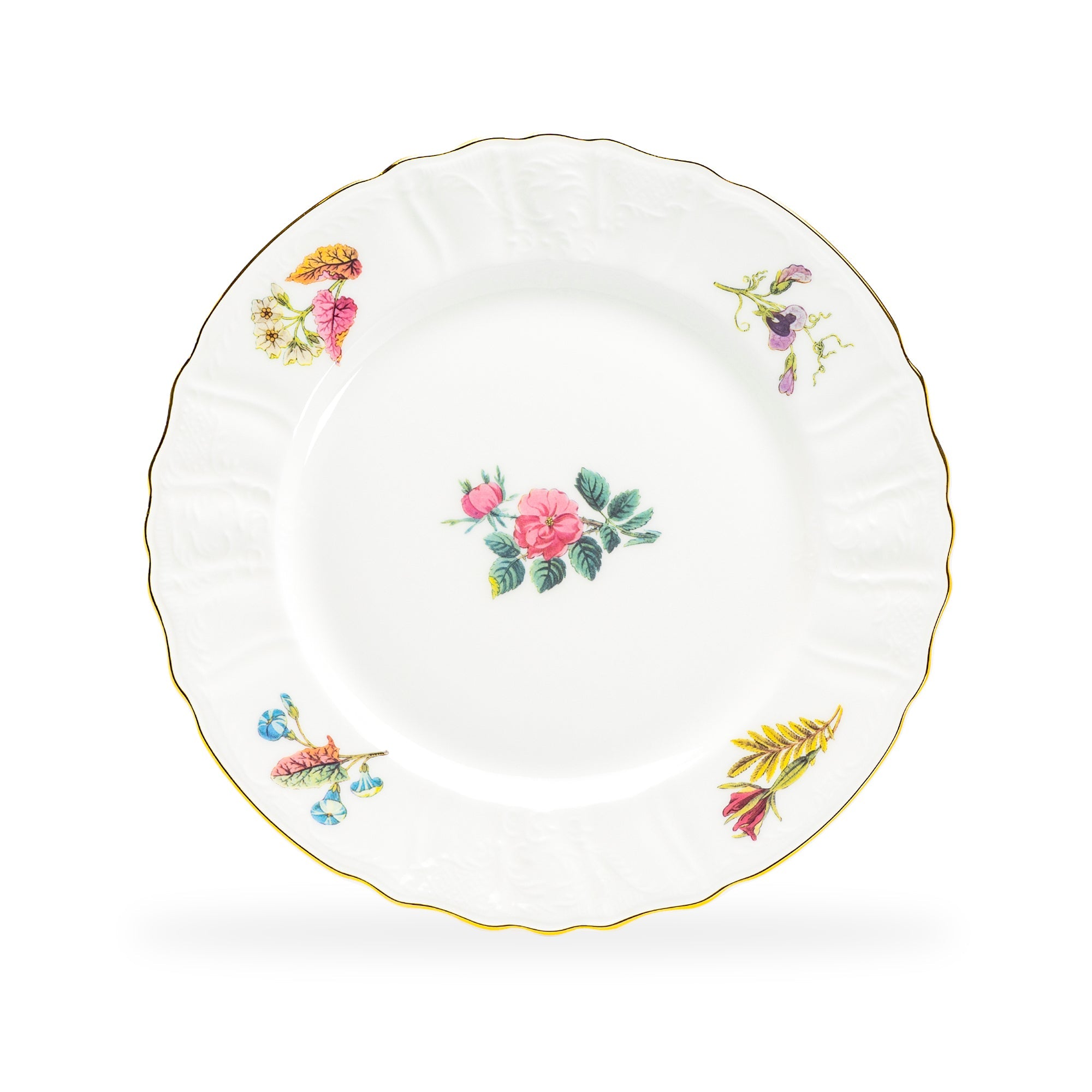 Anna Garden Bone China Dessert/Dinner Plate