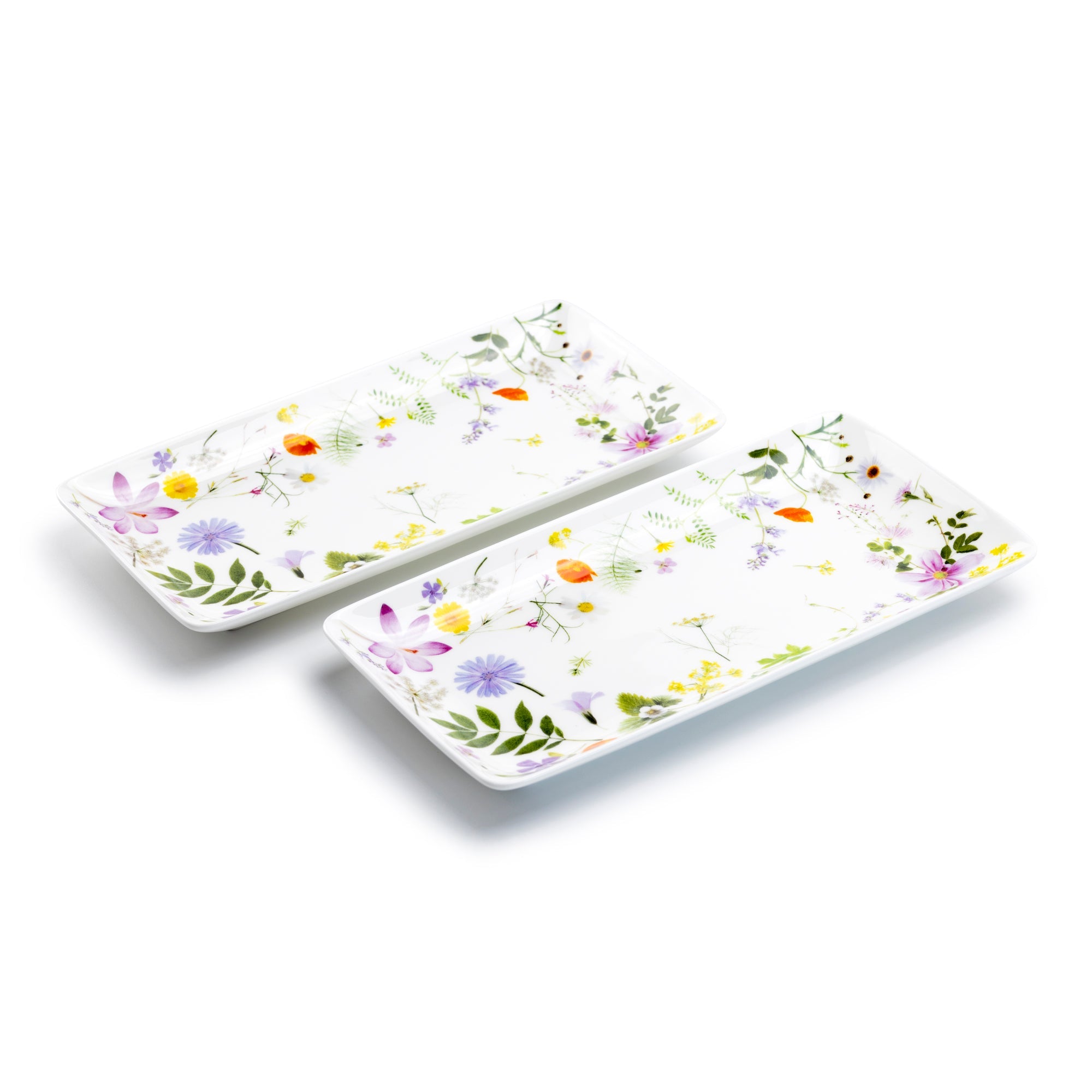 10" Summer Meadow Bone China Serving Tray