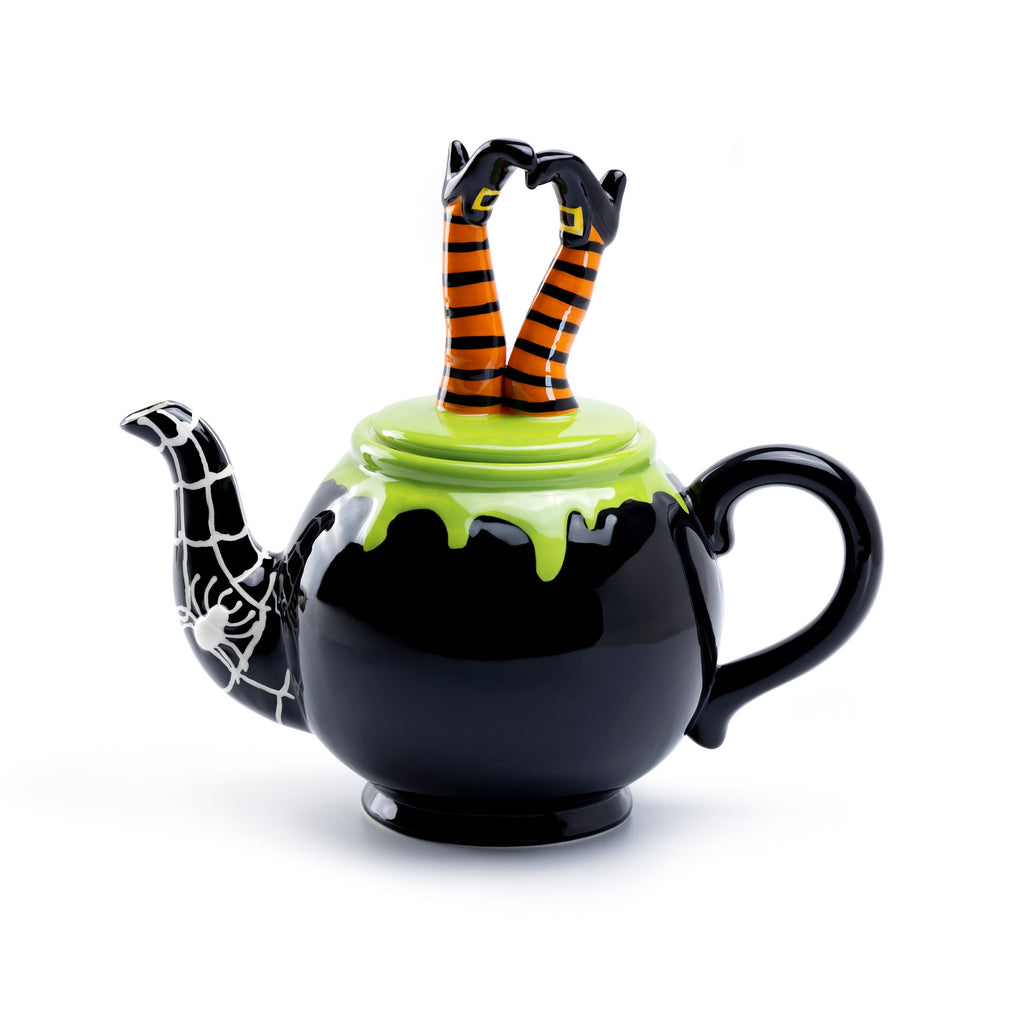 Halloween Witch's Cauldron Teapot