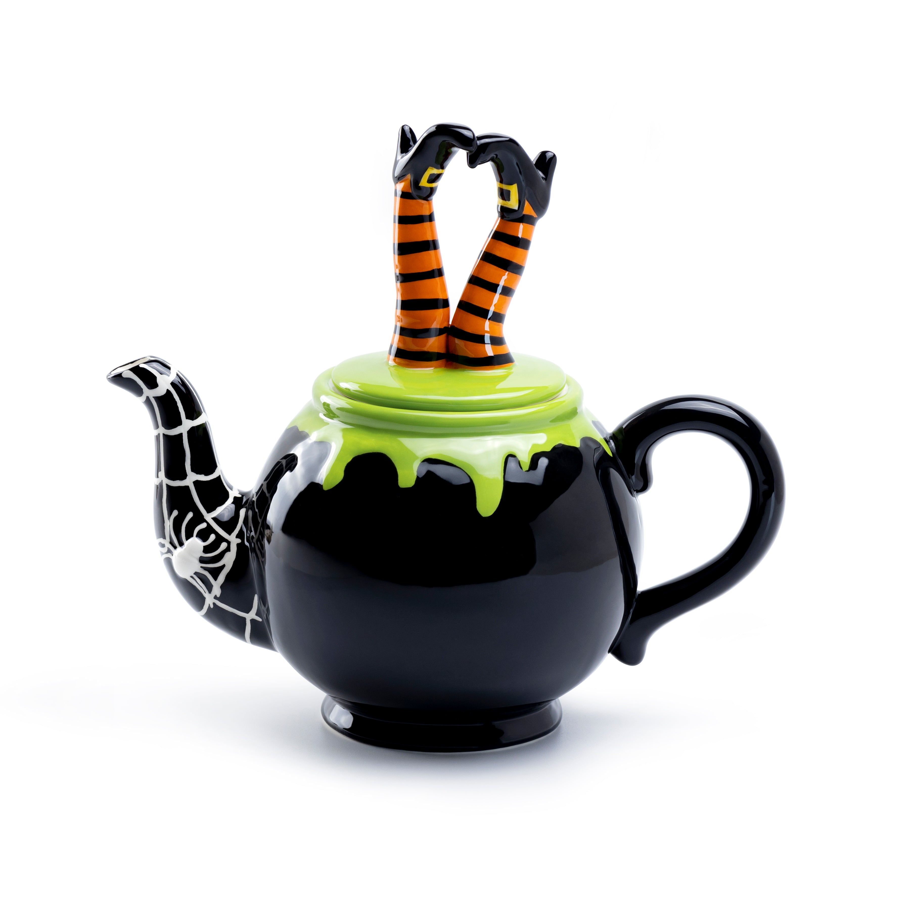 Halloween Witch's Cauldron Teapot