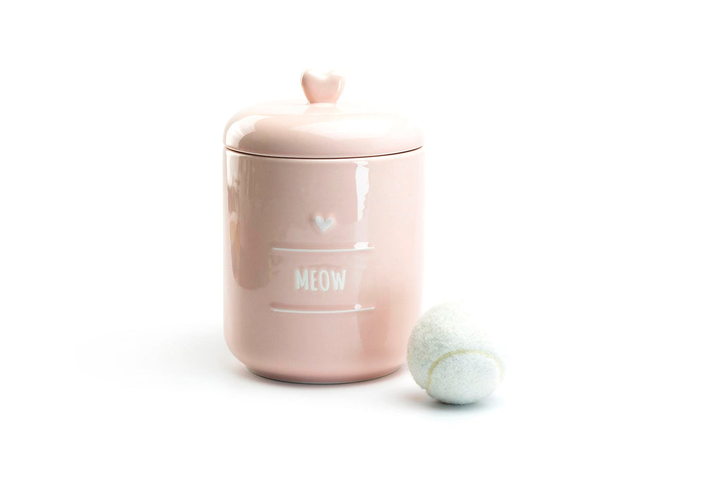 Meow Pink Treat Jar