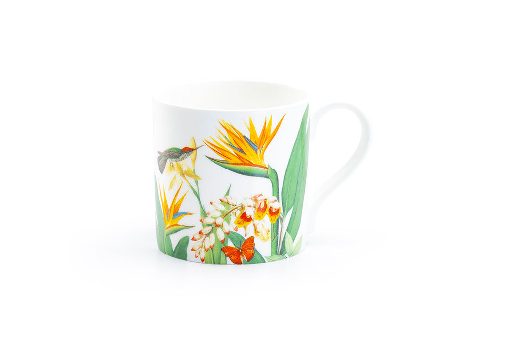 Bird of Paradise Bone China Mug