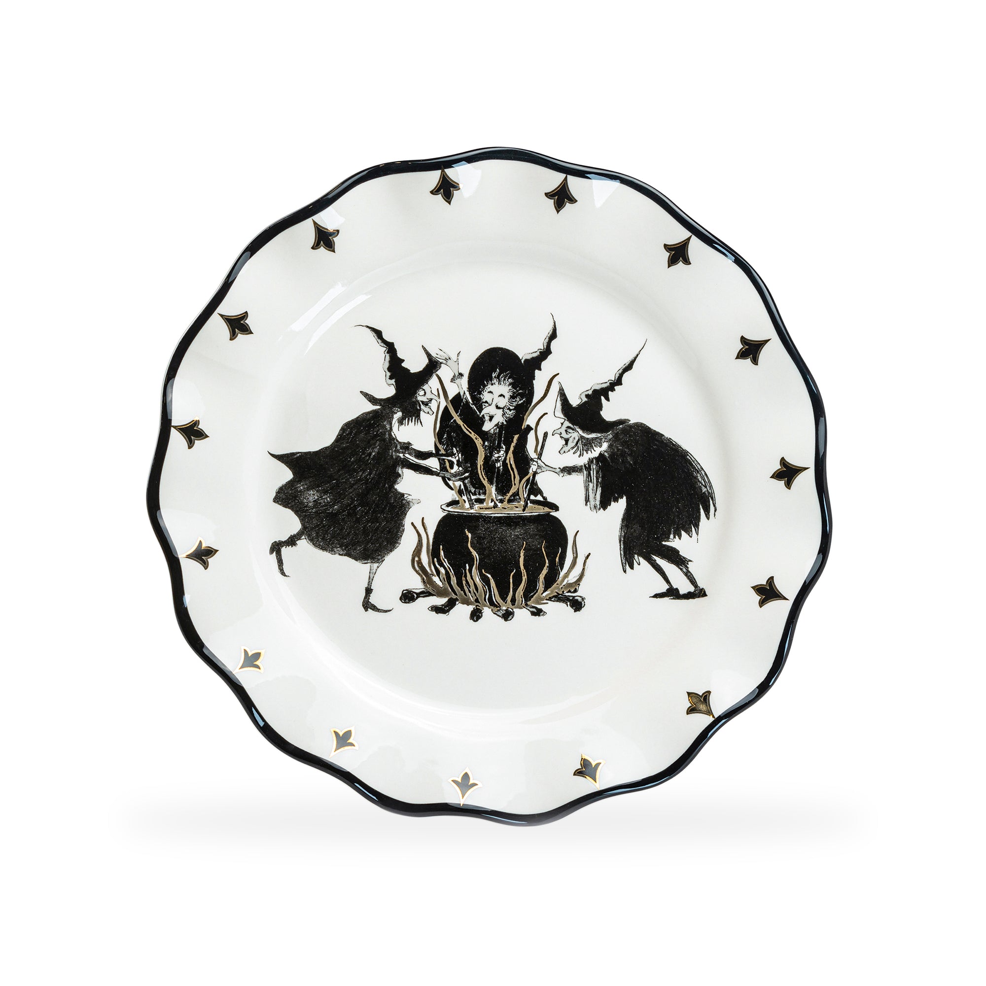 Halloween Witches Brew Serving Platter Dinner Plate