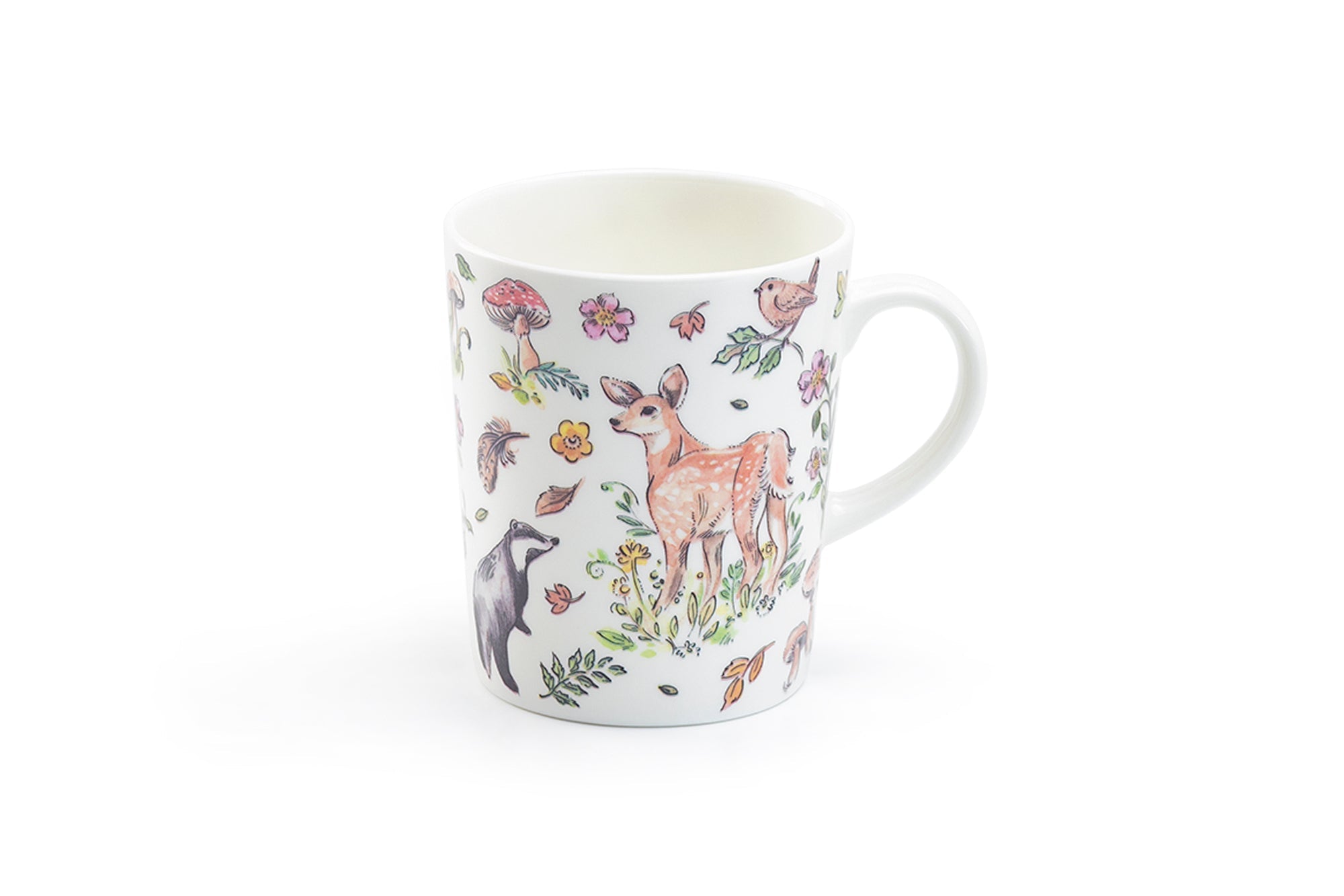Spring Forest Friends Bone China Mug