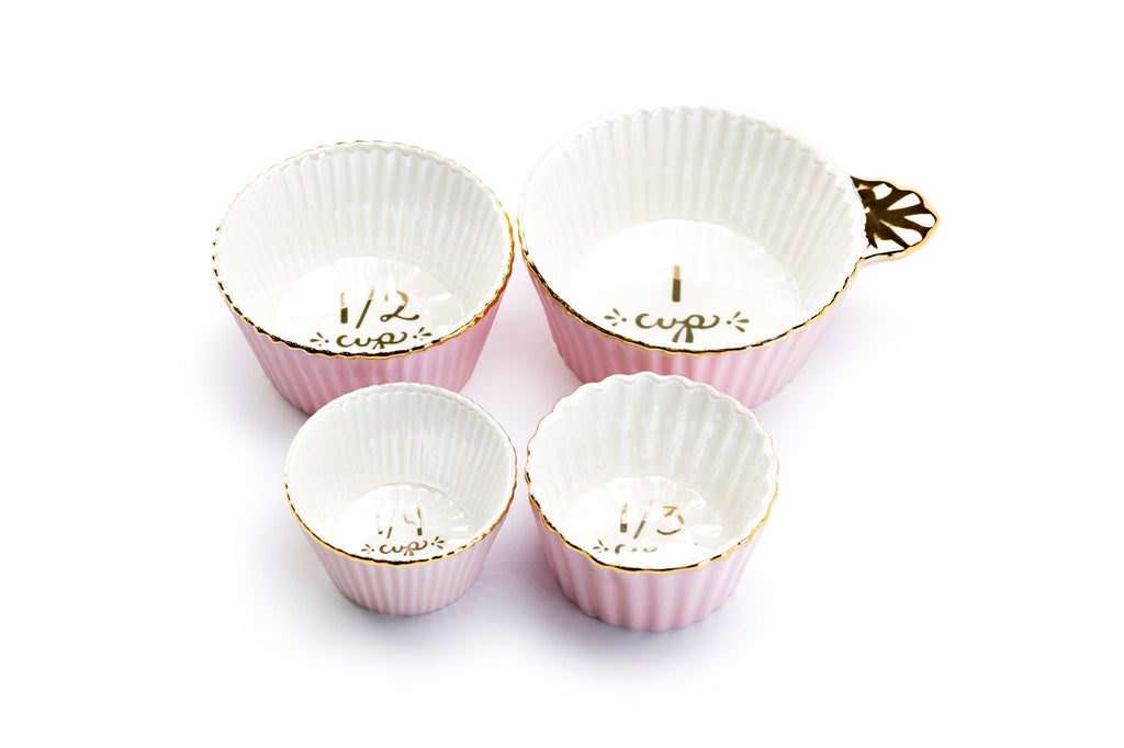 4-Piece Fine Porcelain Measuring Cup Set