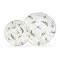 Holly Berries Organic Shape Dessert/Dinner Plate