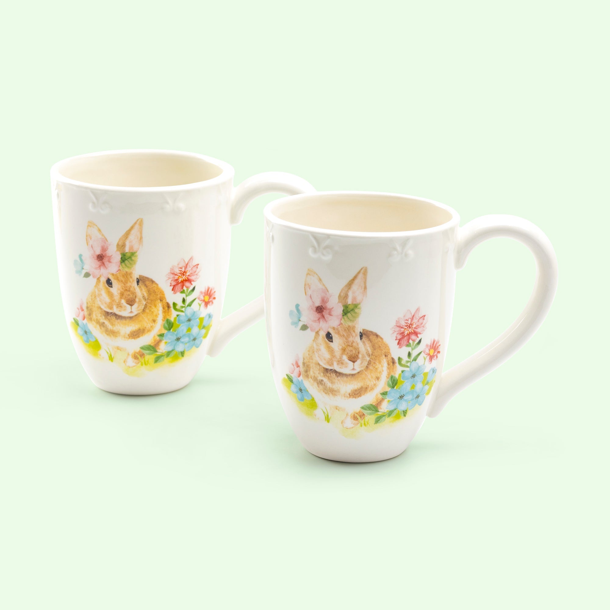 Flower Bunny Mug