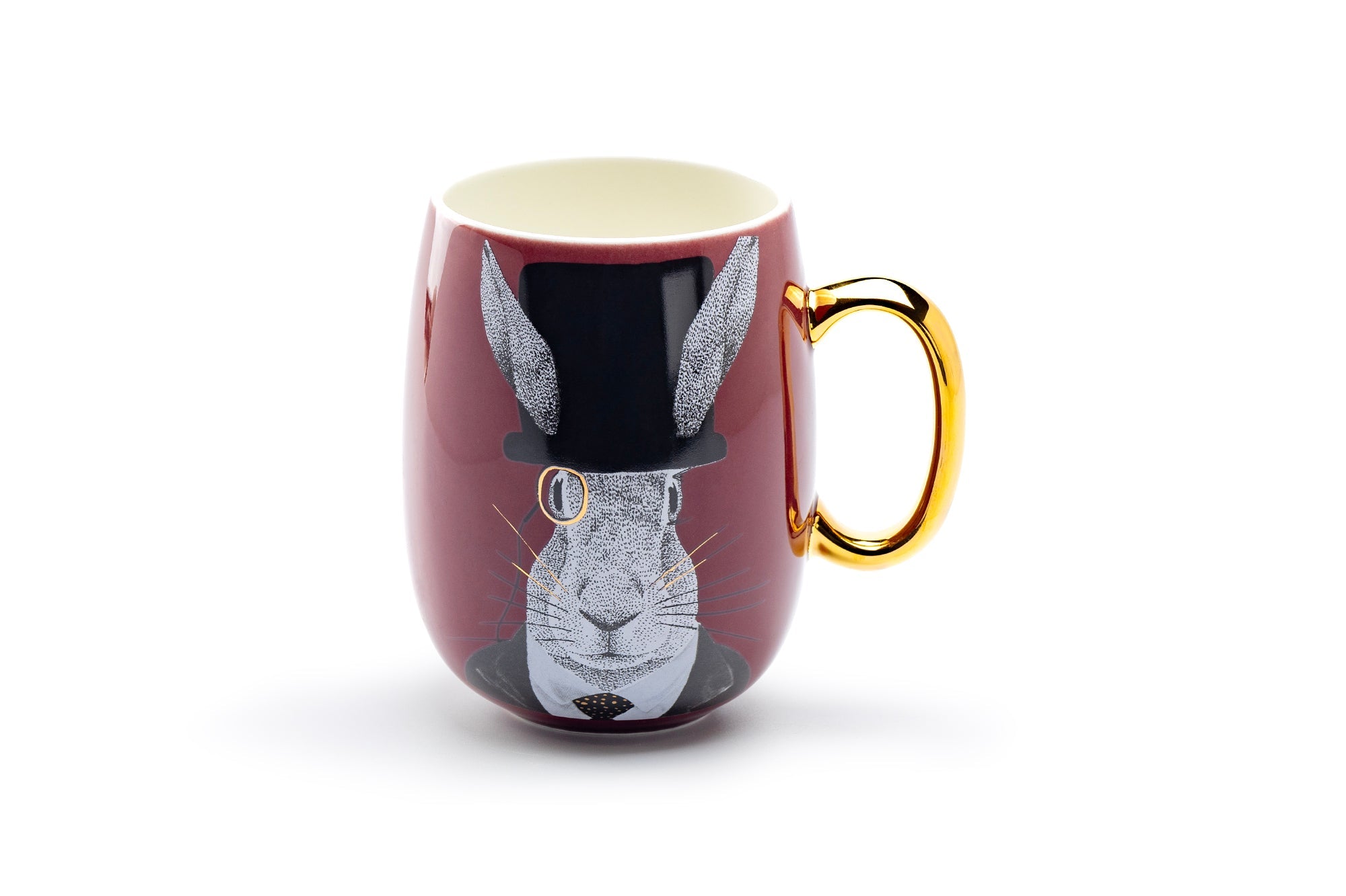Hipster Rabbit Large Coffee Mug - 20oz