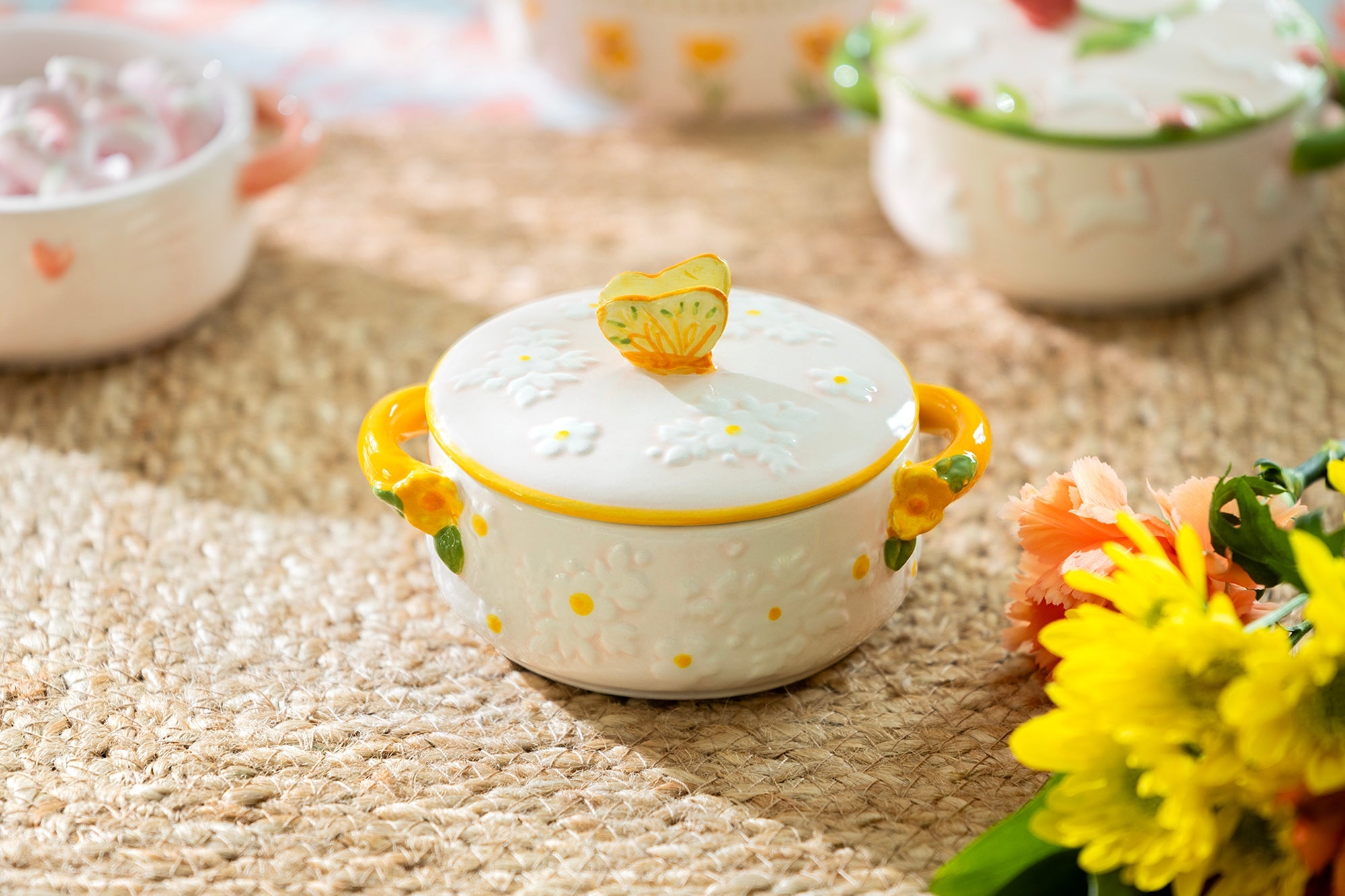 Butterfly Blossom Mini Candy Jar