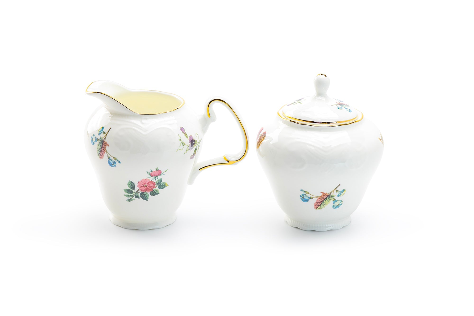 Gift Boxed Anna Garden Bone China Sugar & Creamer Set