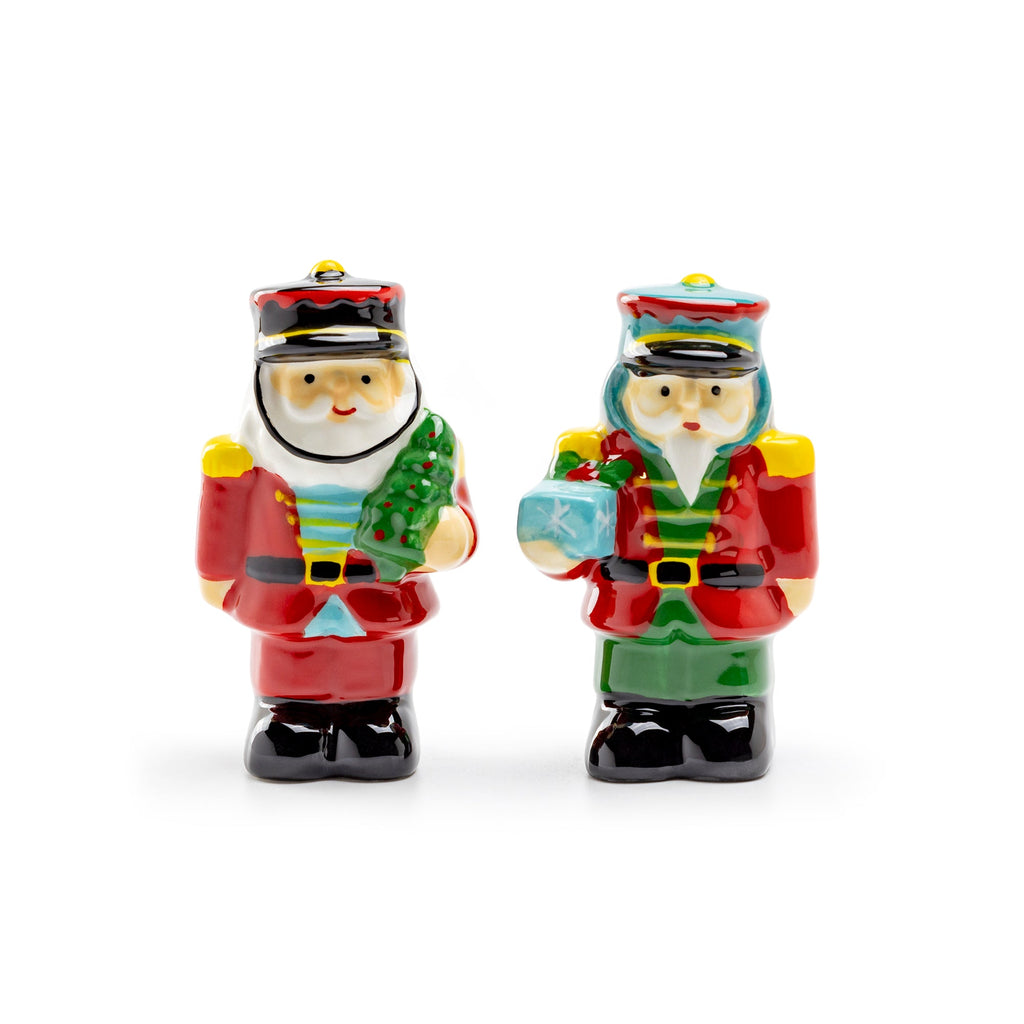 Gift Boxed Nutcracker Figurine Salt and Pepper Shaker Set