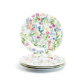 7.5" Bunny Meadow Bone China Dessert Plate Set of 4