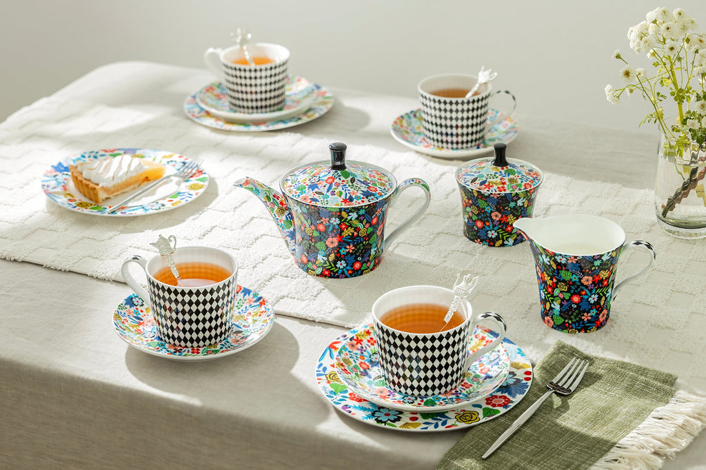 Mad Hatter Bone China Tea Set