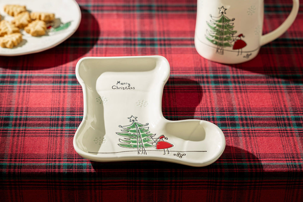 Santa’s Christmas Stocking Serving Tray