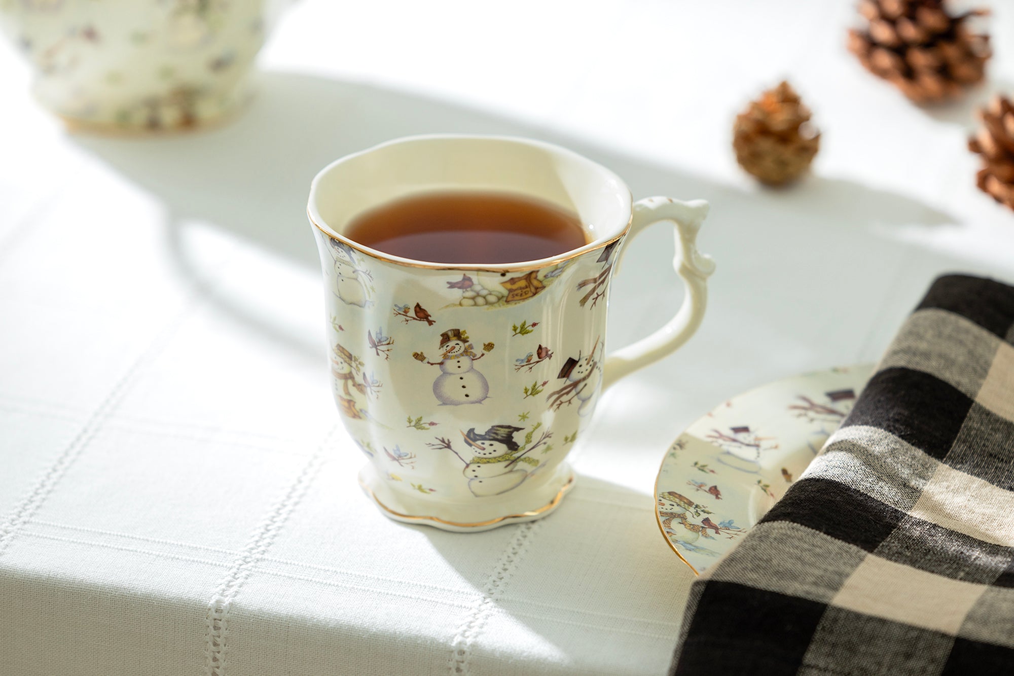 Holiday Snowmen Mug
