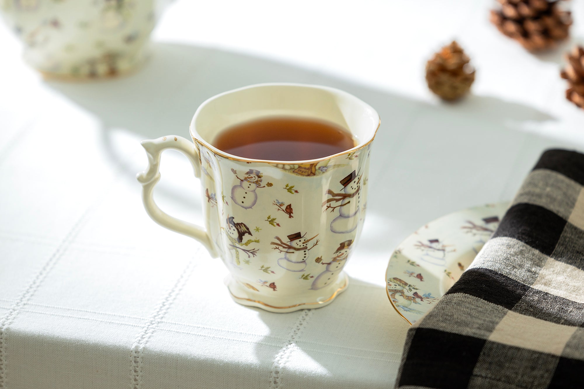 Holiday Snowmen Mug