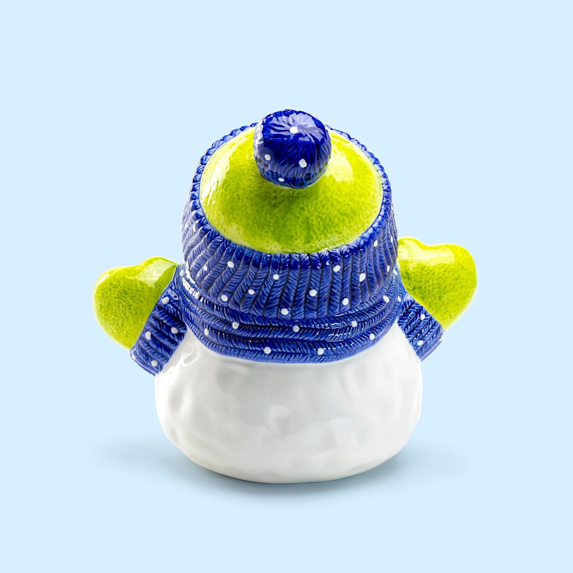 Snowman Large Cookie Jar 2.3 Qt.