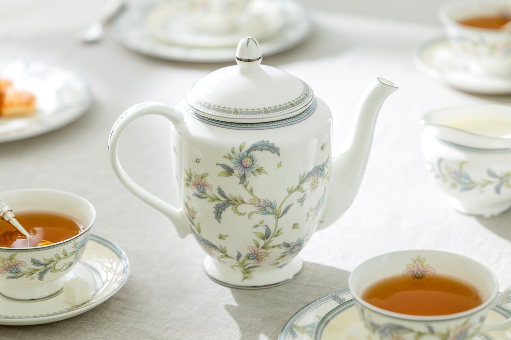 Lotus Garden Bone China Tea Set
