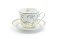 Lotus Garden Bone China Breakfast Jumbo Cup and Saucer