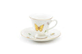 Summer Garden Fine Porcelain Tea Cup and Saucer
