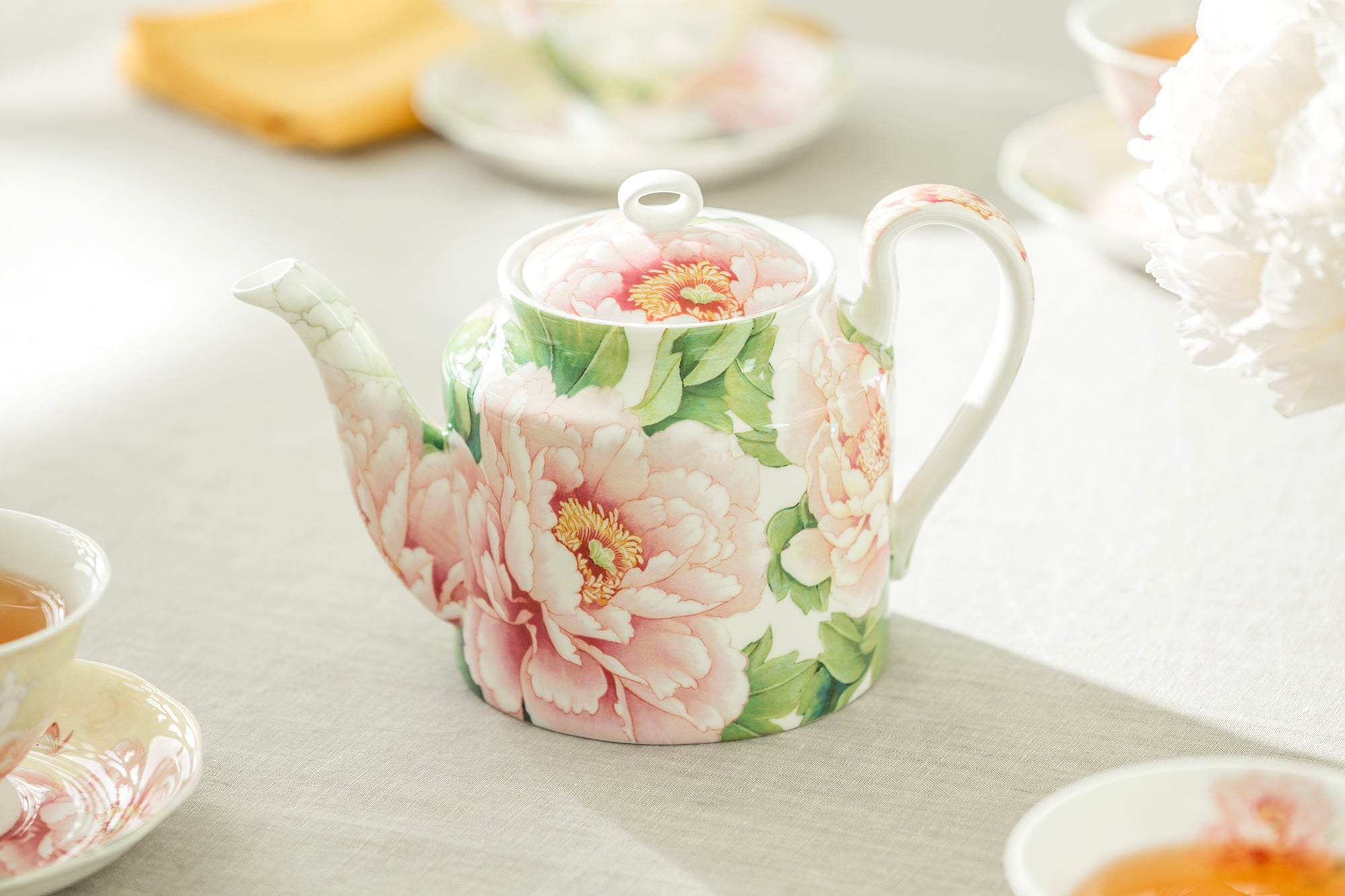 Empire Peony Bone China Teapot