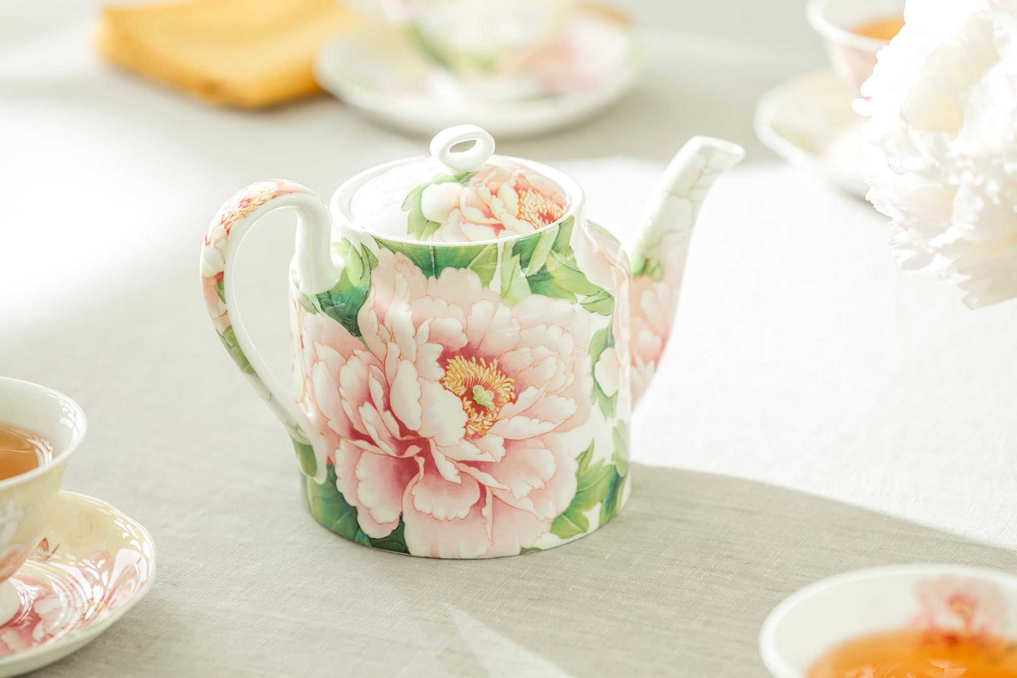 Empire Peony Bone China Teapot
