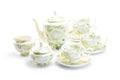 Iceberg Rose Bone China 11-Piece Tea Set