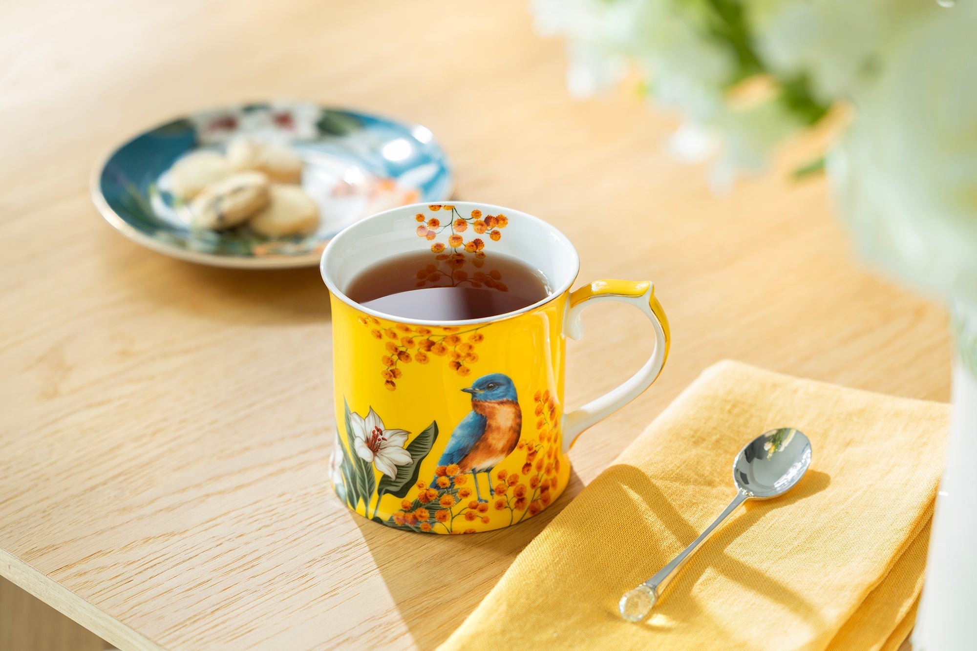 Tropical Bird Fine Porcelain Mug