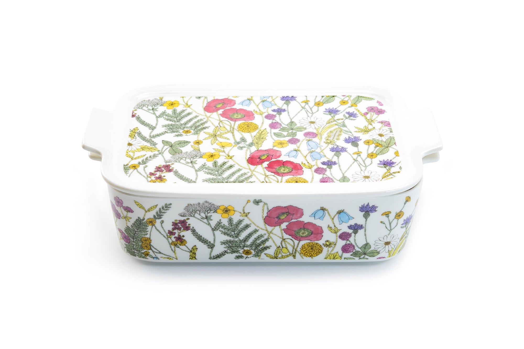 Poppy Meadow 2 qt. Rectangular Casserole