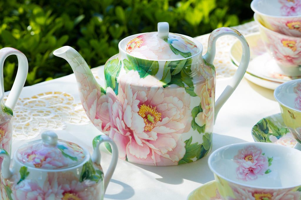 Empire Peony Bone China Teapot
