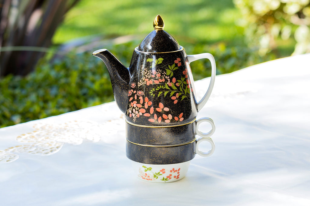 Tokyo Blossom Fine Porcelain Tea For Two Set
