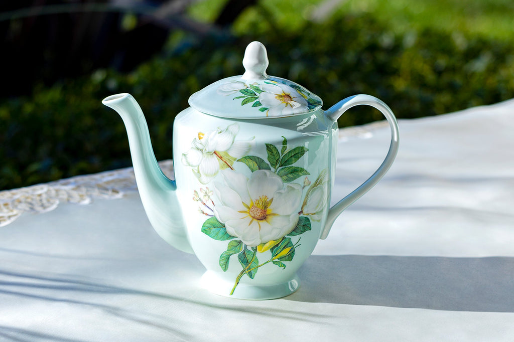 Magnolia Bone China Teapot