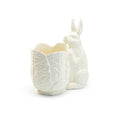 Bunny Figurine Fine Porcelain Vase