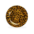7.5" Jaguar Print Bone China Dessert Plate