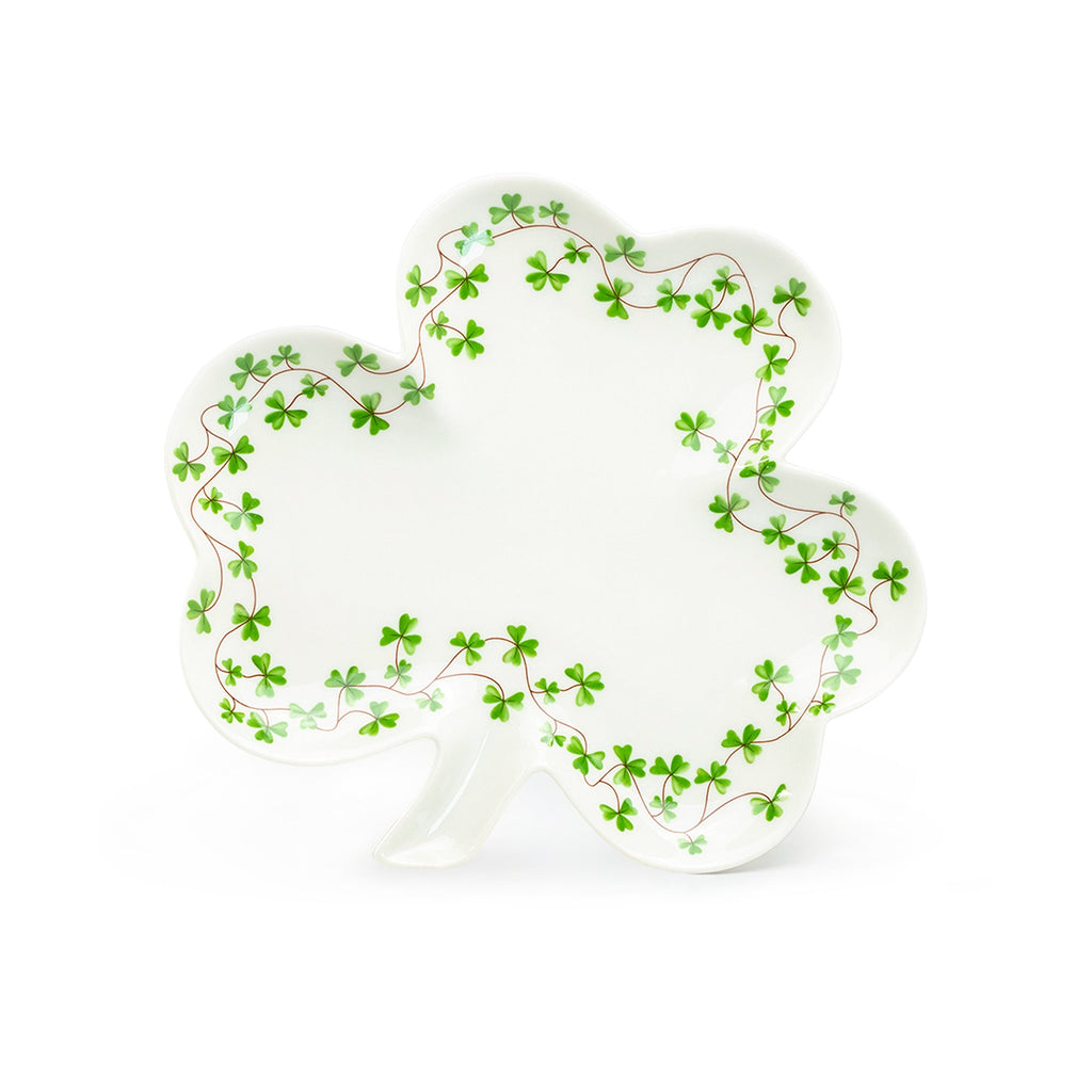 Shamrock Fine Porcelain Serving Plate