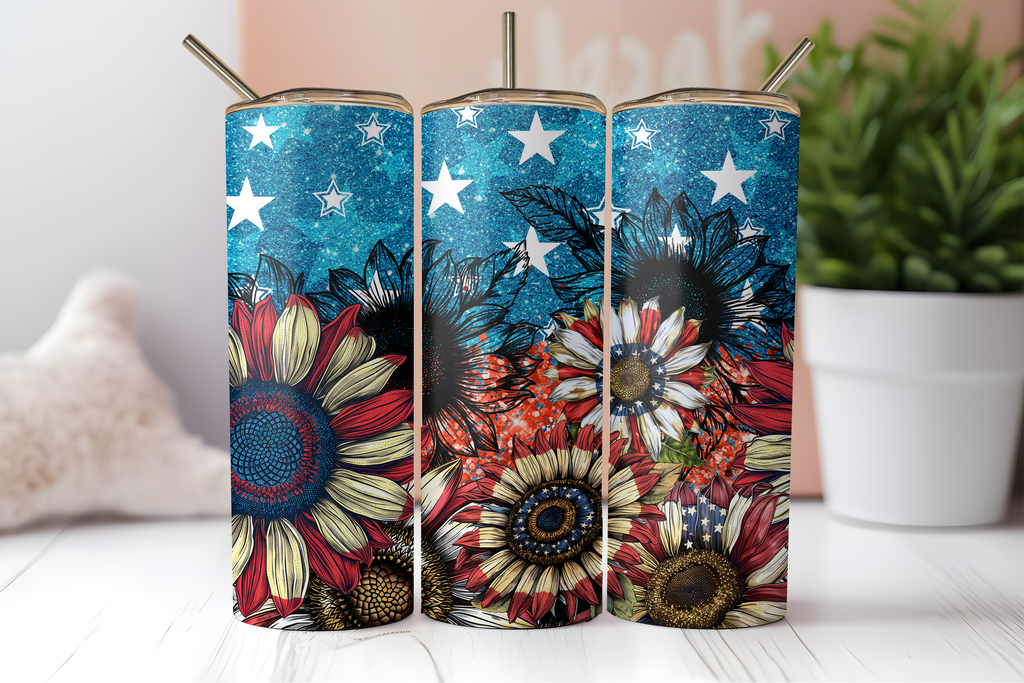 Assorted Ready to Press Sublimation Tumbler Prints (12 Pack) - America 250