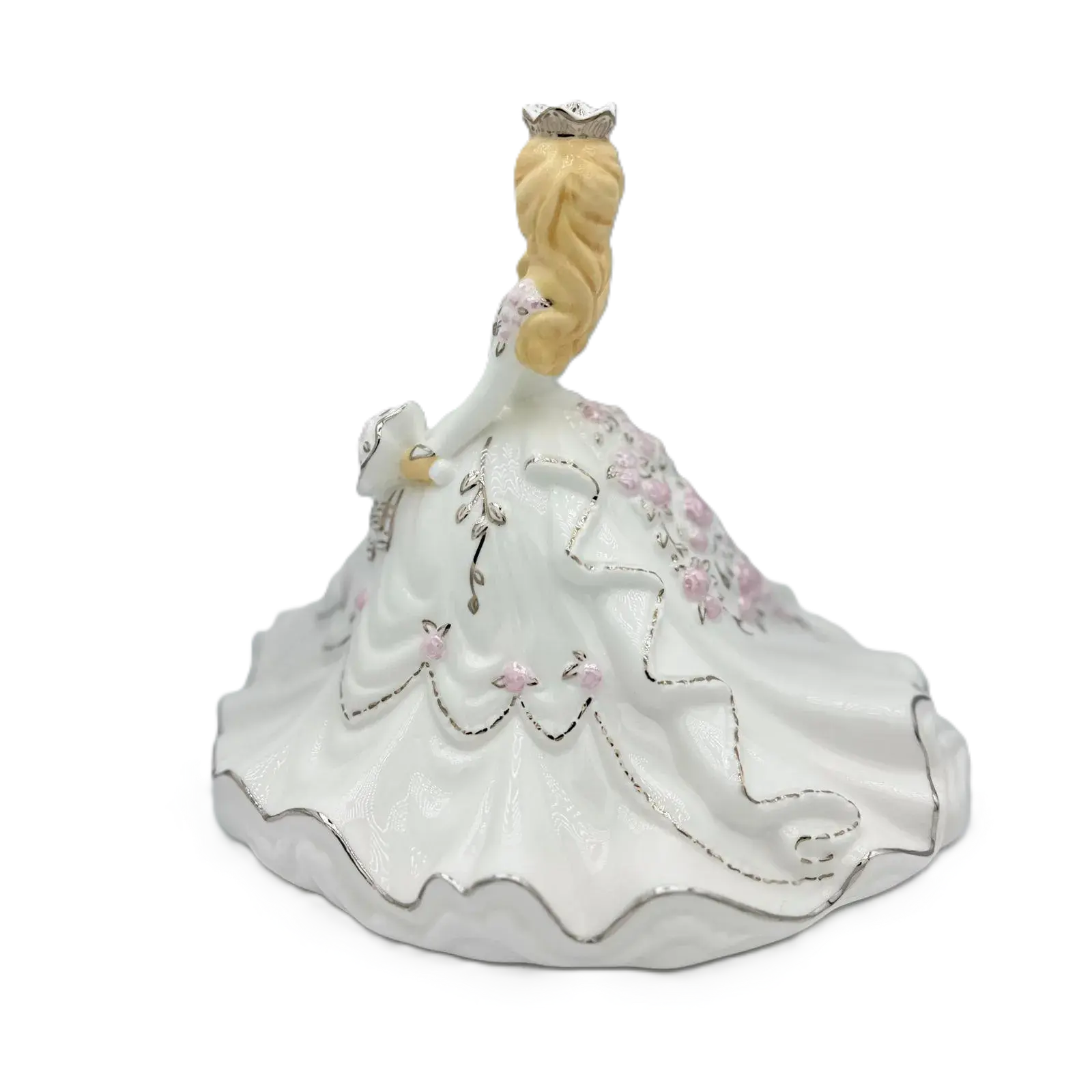 Wedding Gift Figurine - English Ladies Gypsy Rose Bride Mini Figurine