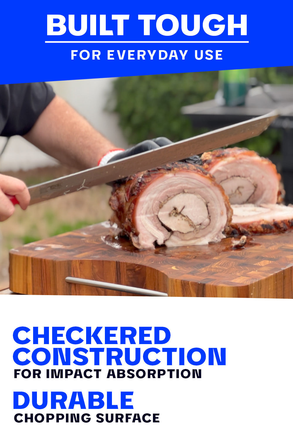 Lionswood Colossal Teak Cutting Board | Dalstrong ©