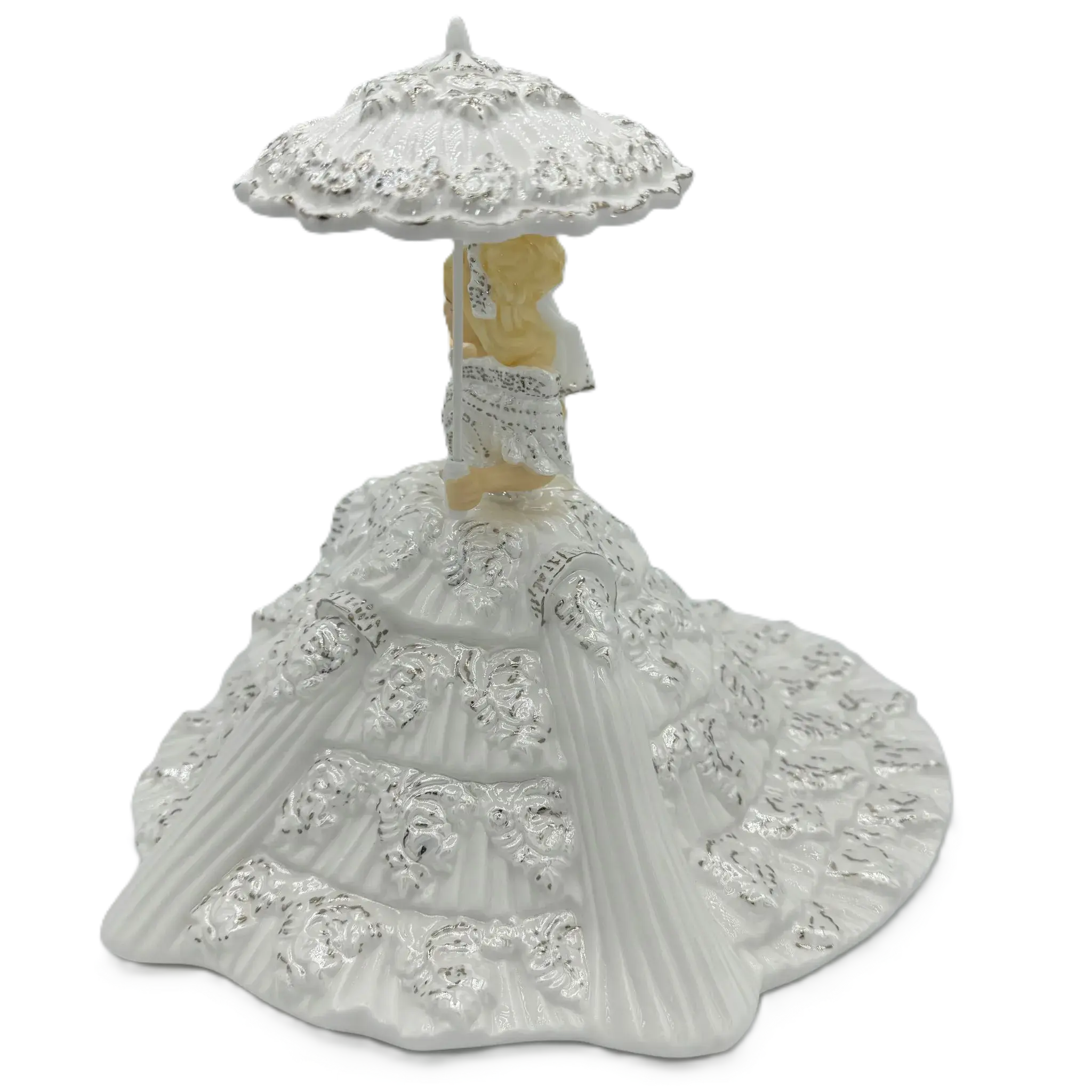 Wedding Gift Figurine – Perfect Little Princess Blonde Bone China Collectible